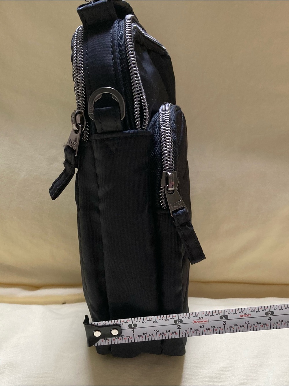 Lug skeeter black quilted crossbody bag - Picture 3 of 13